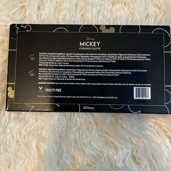 Dose of Colors Limited Edition Mickey Mouse Palette Eye Shadows Highlighter NIB - Picture 6 of 6